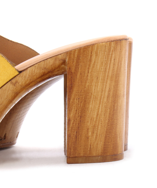 CIAOPANIC（チャオパニック）の「チャンキーカバーサンダル（サンダル・レディース・ベージュ/マスタード・37/38/36）」の14枚目の写真