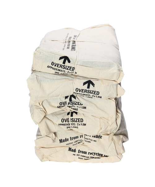 PUEBCO（プエブコ）の「MOVING BLANKET（ブランケット・メンズ・ブラック/グレー・ONE SIZE）」の4枚目の写真