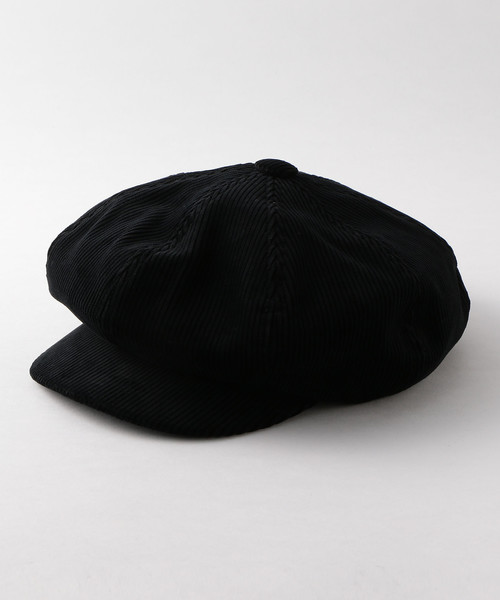 BEAUTY&YOUTH UNITED ARROWS(ビューティーアンドユースユナイテッドアローズ)の「BY ワイドコーデュロイ ビッグ キャスケット(キャスケット・メンズ・ベージュ/ブラック・FREE)」の2枚目の写真