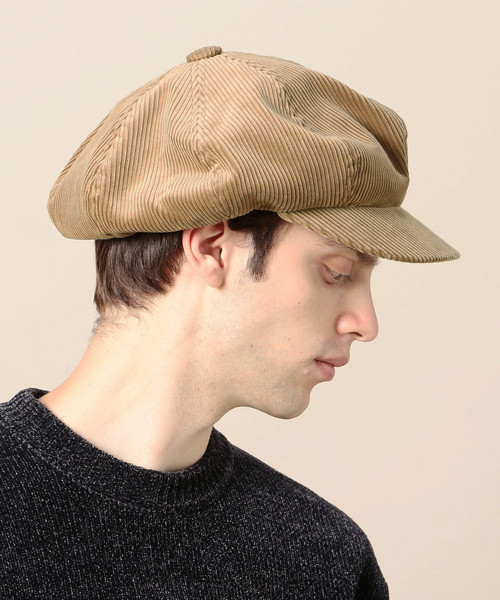 BEAUTY&YOUTH UNITED ARROWS(ビューティーアンドユースユナイテッドアローズ)の「BY ワイドコーデュロイ ビッグ キャスケット(キャスケット・メンズ・ベージュ/ブラック・FREE)」の10枚目の写真