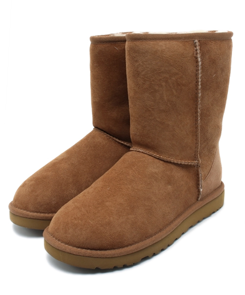 Ray BEAMS（レイビームス）の「UGG Australia / クラシックショート ブーツ（ブーツ・レディース・ブラック/ダークブラウン/ネイビー/ライトブラウン・7/5/8/6）」の3枚目の写真