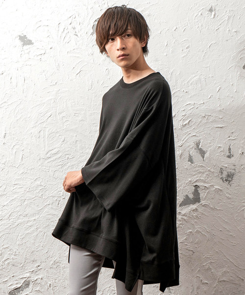 MinoriTY（マイノリティ）の「スムース切り替えBIG　Tシャツ（Tシャツ/カットソー・メンズ・ホワイト/ブラック/ホワイト系その他/ブラック系その他・FREE）」の3枚目の写真