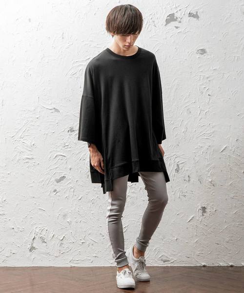 MinoriTY（マイノリティ）の「スムース切り替えBIG　Tシャツ（Tシャツ/カットソー・メンズ・ホワイト/ブラック/ホワイト系その他/ブラック系その他・FREE）」の8枚目の写真