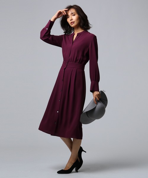 セール ワンピース ドレープシャツワンピース ワンピース Untitled アンタイトル のファッション