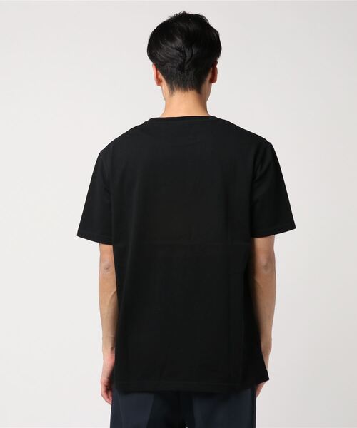 And A（アンドエー）の「WILD THINGS ワイルドシングス / S/S EMBROIDERY LOGO エンブロイダリーロゴ Tシャツ / WT19014N（Tシャツ/カットソー・メンズ・ホワイト/ブラック・SMALL/MEDIUM/LARGE/X-SMALL）」の4枚目の写真