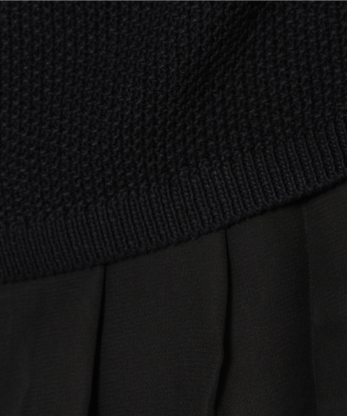 green label relaxing（グリーンレーベルリラクシング）の「GT C FLA PO + キャミソール SETニット（ニット/セーター・レディース・ベージュ/ネイビー・フリー）」の10枚目の写真