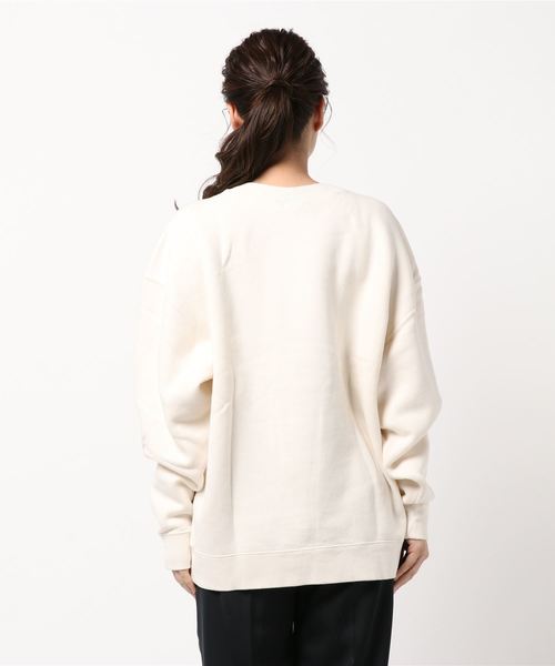 MOUSSY（マウジー）の「SCENE POJ（Tシャツ/カットソー・レディース・ライトブルー/パープル/オフホワイト/ライトブラック・FREE）」の8枚目の写真