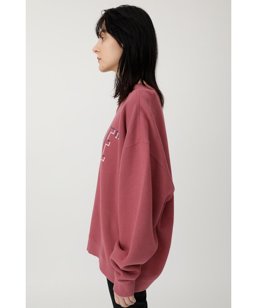 MOUSSY（マウジー）の「SCENE POJ（Tシャツ/カットソー・レディース・ライトブルー/パープル/オフホワイト/ライトブラック・FREE）」の14枚目の写真