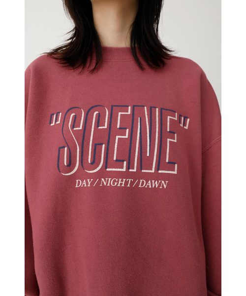 MOUSSY（マウジー）の「SCENE POJ（Tシャツ/カットソー・レディース・ライトブルー/パープル/オフホワイト/ライトブラック・FREE）」の22枚目の写真
