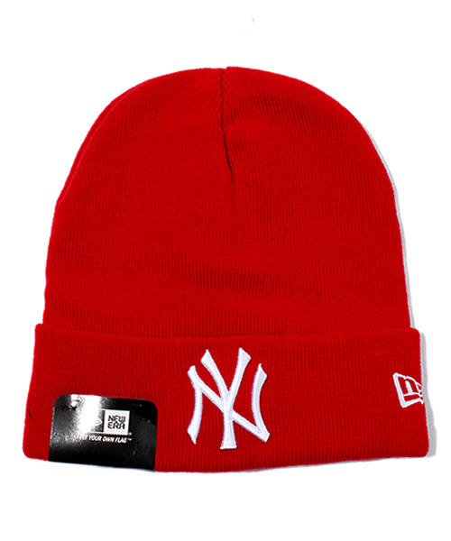 NEW ERA（ニューエラ）の「WEGO/【New Era】NYロゴニットキャップ（ニットキャップ/ビーニー・メンズ・ホワイト/ブラック/グリーン/ネイビー/ピンク/レッド/オレンジ・FREE）」の7枚目の写真