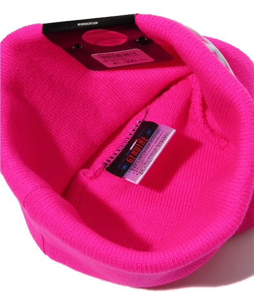 NEW ERA（ニューエラ）の「WEGO/【New Era】NYロゴニットキャップ（ニットキャップ/ビーニー・メンズ・ホワイト/ブラック/グリーン/ネイビー/ピンク/レッド/オレンジ・FREE）」の11枚目の写真
