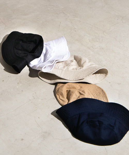 WEGO（ウィゴー）の「WEGO/無地バケットハット（ハット・メンズ・ホワイト/ブラック/ベージュ/ネイビー/ライトベージュ・FREE）」の17枚目の写真