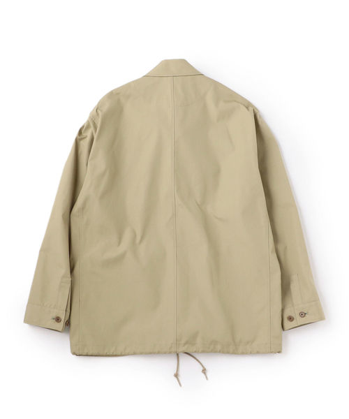 SHIPS（シップス）の「SU: TC コーチ シャツ ブルゾン（ブルゾン・メンズ・ブラック/グレー/ベージュ・SMALL/MEDIUM/LARGE/X-LARGE）」の4枚目の写真