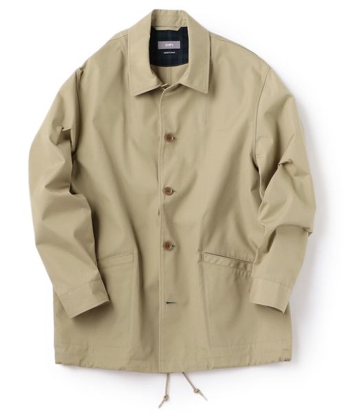 SHIPS（シップス）の「SU: TC コーチ シャツ ブルゾン（ブルゾン・メンズ・ブラック/グレー/ベージュ・SMALL/MEDIUM/LARGE/X-LARGE）」の9枚目の写真