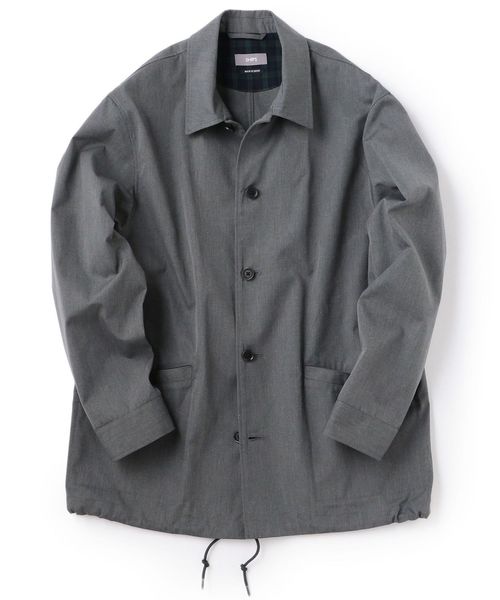 SHIPS（シップス）の「SU: TC コーチ シャツ ブルゾン（ブルゾン・メンズ・ブラック/グレー/ベージュ・SMALL/MEDIUM/LARGE/X-LARGE）」の11枚目の写真