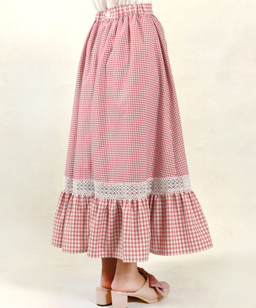 MILK（ミルク）の「サンドリヨン スカート（スカート・レディース・ピンク・FREE）」の3枚目の写真