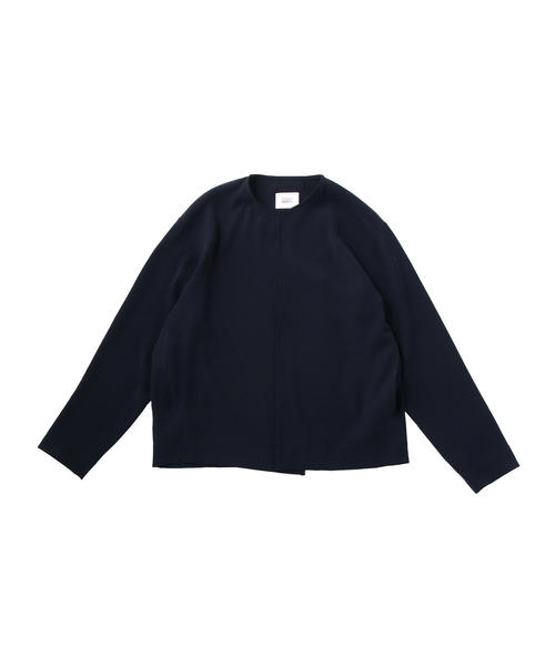 UNITED ARROWS & SONS（ユナイテッドアローズアンドサンズ）の「UNITED ARROWS & SONS by DAISUKE OBANA TWL CREW C/GN 19SS◆（カーディガン/ボレロ・メンズ・ネイビー/ブラック・LARGE/MEDIUM/SMALL）」の2枚目の写真