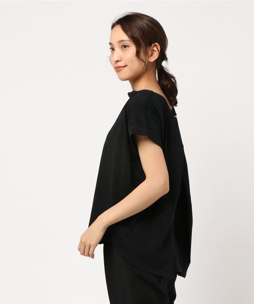 AMERICAN HOLIC(アメリカンホリック)の「バックタックカットプルオーバー*(Tシャツ/カットソー・レディース・ブラック/オフホワイト/ホワイト系その他4/ブルー系その他2・FREE)」の6枚目の写真
