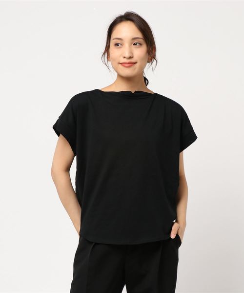 AMERICAN HOLIC(アメリカンホリック)の「バックタックカットプルオーバー*(Tシャツ/カットソー・レディース・ブラック/オフホワイト/ホワイト系その他4/ブルー系その他2・FREE)」の8枚目の写真