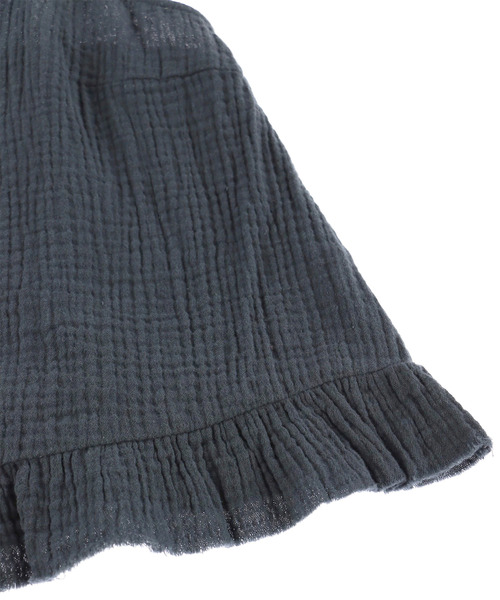 ALEXIA STAM(アリシアスタン)の「Shell Button Camisole & Relax Pants Set/シェルボタンキャミソール&リラックスパンツセット(ワンピース・レディース・チャコール/ベージュ系その他/オレンジ・FREE)」の5枚目の写真