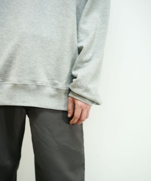 order（オーダー）の「order loose sweat shirt（スウェット・メンズ・ブラック/ヘザーグレー・S/M/L）」の4枚目の写真