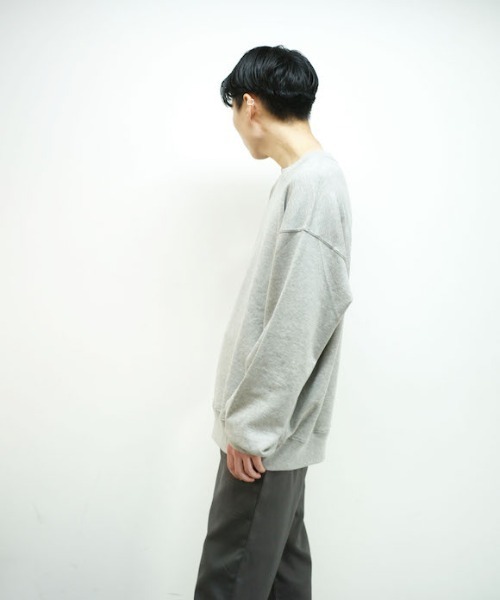 order（オーダー）の「order loose sweat shirt（スウェット・メンズ・ブラック/ヘザーグレー・S/M/L）」の5枚目の写真