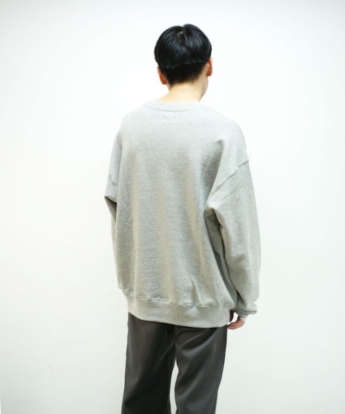 order（オーダー）の「order loose sweat shirt（スウェット・メンズ・ブラック/ヘザーグレー・S/M/L）」の6枚目の写真