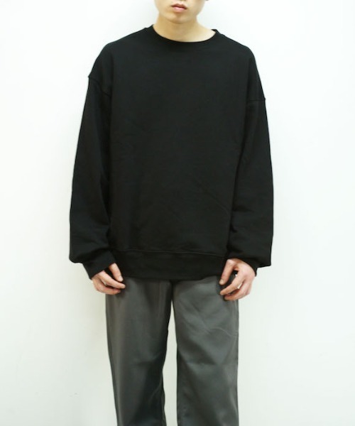 order（オーダー）の「order loose sweat shirt（スウェット・メンズ・ブラック/ヘザーグレー・S/M/L）」の7枚目の写真