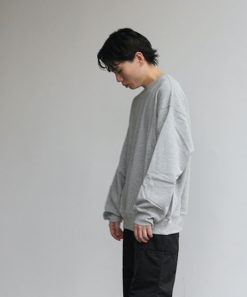 order（オーダー）の「order loose sweat shirt（スウェット・メンズ・ブラック/ヘザーグレー・S/M/L）」の21枚目の写真
