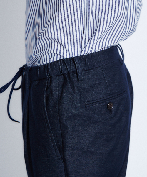 ABAHOUSE GRAY（アバハウスグレイ）の「【セットアップ対応/展開店舗限定】モクロディセットアップスラックスパンツ（その他パンツ・メンズ・ベージュ/ブラック/ネイビー・44/46/48/50）」の11枚目の写真