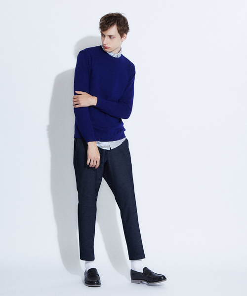 ABAHOUSE GRAY（アバハウスグレイ）の「【セットアップ対応/展開店舗限定】モクロディセットアップスラックスパンツ（その他パンツ・メンズ・ベージュ/ブラック/ネイビー・44/46/48/50）」の13枚目の写真