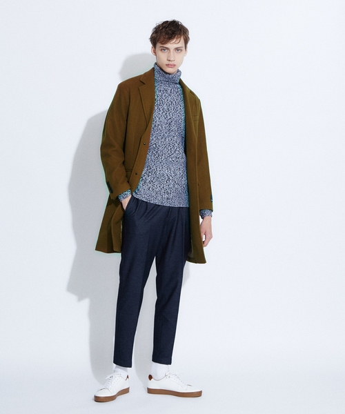 ABAHOUSE GRAY（アバハウスグレイ）の「【セットアップ対応/展開店舗限定】モクロディセットアップスラックスパンツ（その他パンツ・メンズ・ベージュ/ブラック/ネイビー・44/46/48/50）」の17枚目の写真