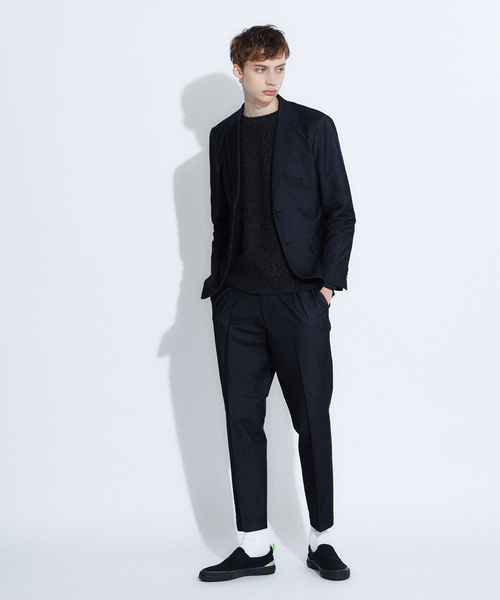 ABAHOUSE GRAY（アバハウスグレイ）の「【セットアップ対応/展開店舗限定】モクロディセットアップスラックスパンツ（その他パンツ・メンズ・ベージュ/ブラック/ネイビー・44/46/48/50）」の19枚目の写真