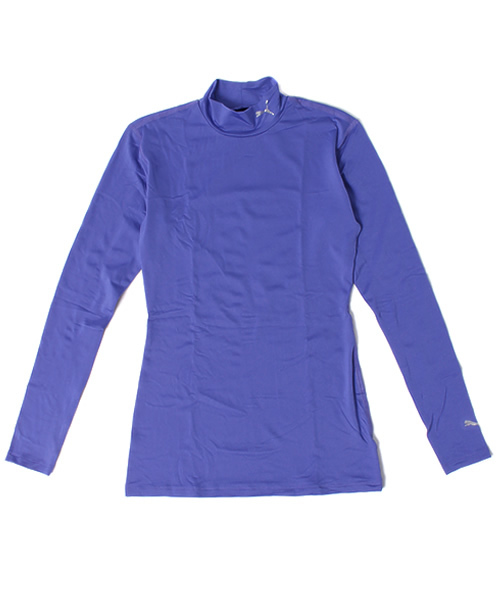 PUMA(プーマ)の「長袖 モックネック WOMEN Light Compression(その他アンダーウェア/インナー・レディース・グリーン/ピンク/ネイビー・LARGE/SMALL/MEDIUM/O)」の1枚目の写真