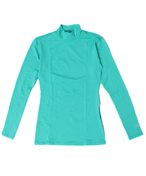 PUMA(プーマ)の「長袖 モックネック WOMEN Light Compression(その他アンダーウェア/インナー・レディース・グリーン/ピンク/ネイビー・LARGE/SMALL/MEDIUM/O)」の2枚目の写真