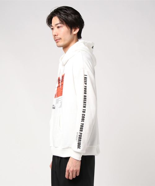 WEGO（ウィゴー）の「WEGO/ラベルロゴビッグシルエットプルパーカー（パーカー・メンズ・ブラック/オフホワイト・MEDIUM/LARGE）」の22枚目の写真