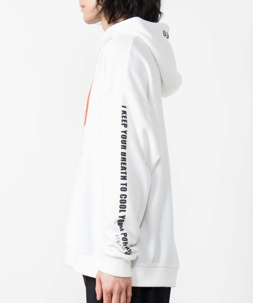 WEGO（ウィゴー）の「WEGO/ラベルロゴビッグシルエットプルパーカー（パーカー・メンズ・ブラック/オフホワイト・MEDIUM/LARGE）」の20枚目の写真