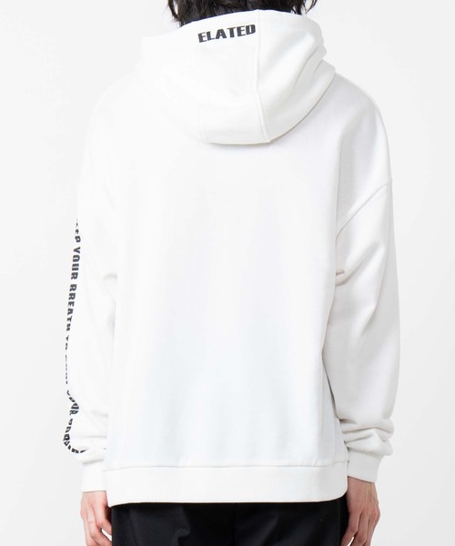 WEGO（ウィゴー）の「WEGO/ラベルロゴビッグシルエットプルパーカー（パーカー・メンズ・ブラック/オフホワイト・MEDIUM/LARGE）」の21枚目の写真