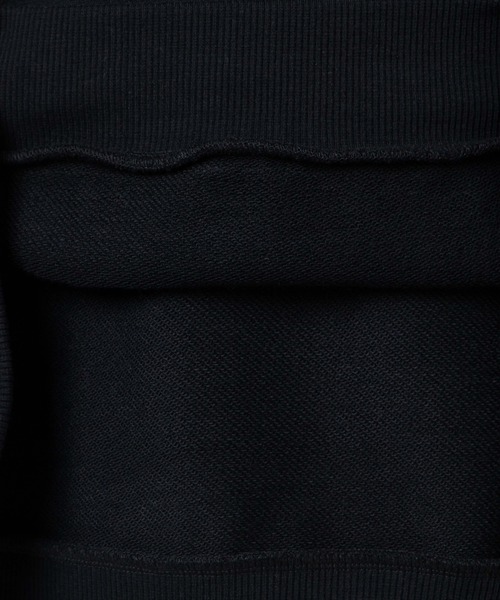 WEGO（ウィゴー）の「WEGO/ラベルロゴビッグシルエットプルパーカー（パーカー・メンズ・ブラック/オフホワイト・MEDIUM/LARGE）」の17枚目の写真