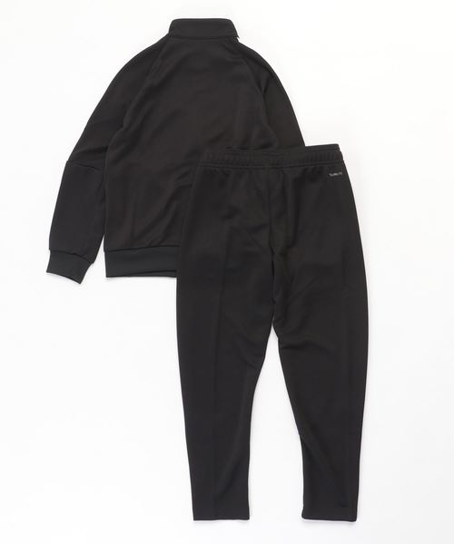 adidas（アディダス）の「アディダス YSERENOトリコットトラックスーツ（ジャージ・キッズ・ブラック/ネイビー・120cm/140cm/150cm/160cm/130cm）」の3枚目の写真