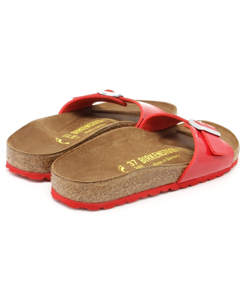 BIRKENSTOCK（ビルケンシュトック）の「MADRID/マドリッド パテントタンゴレッドカラーソール（WOMEN）（サンダル・レディース・レッド・38/37/36/39）」の4枚目の写真