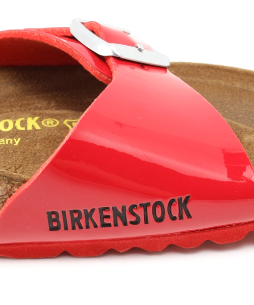 BIRKENSTOCK（ビルケンシュトック）の「MADRID/マドリッド パテントタンゴレッドカラーソール（WOMEN）（サンダル・レディース・レッド・38/37/36/39）」の9枚目の写真