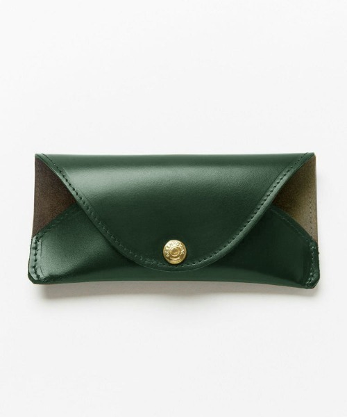 【GLENROYAL/グレンロイヤル】FLAT FLAP OPTICAL CASE/フラップ付き眼鏡ケース