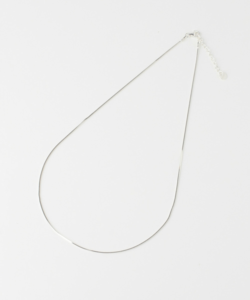 SMELLY（スメリー）の「silverスネークチェーンネックレス（ネックレス・レディース・シルバー・-）」の5枚目の写真