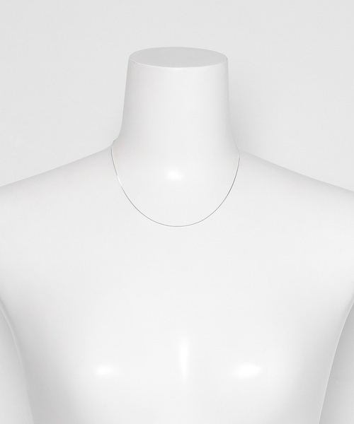 SMELLY（スメリー）の「silverスネークチェーンネックレス（ネックレス・レディース・シルバー・-）」の3枚目の写真