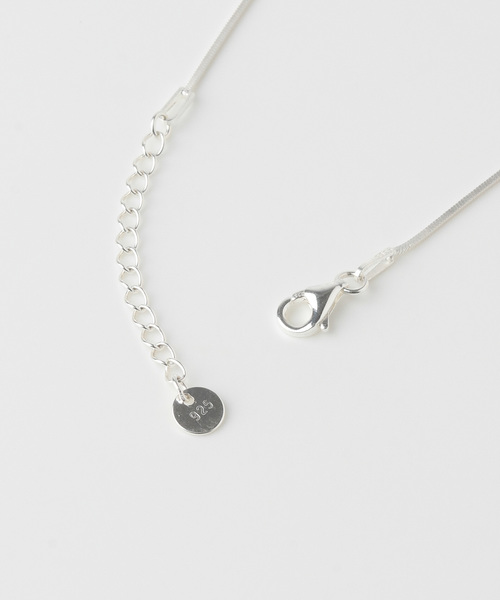 SMELLY（スメリー）の「silverスネークチェーンネックレス（ネックレス・レディース・シルバー・-）」の4枚目の写真