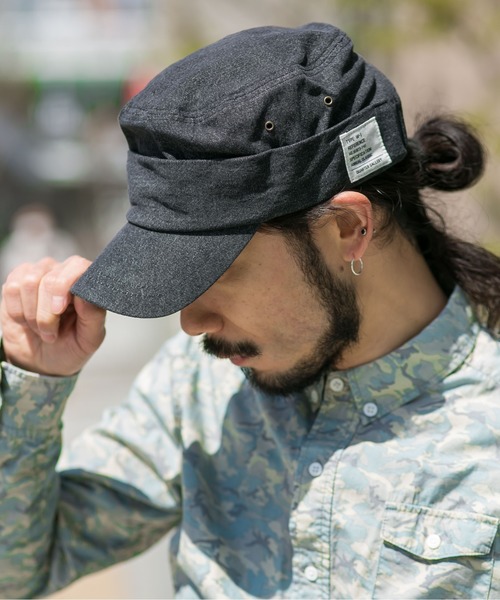 セール デニムベルクロワーク キャップ 無 ム のファッション通販 Zozotown