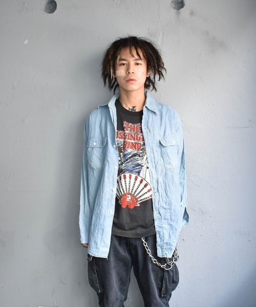 VINTAGE(ヴィンテージ)の「【ヴィンテージ古着】70's BIG MAC シャンブレーシャツ(シャツ/ブラウス・メンズ・ブルー・MEDIUM)」の5枚目の写真