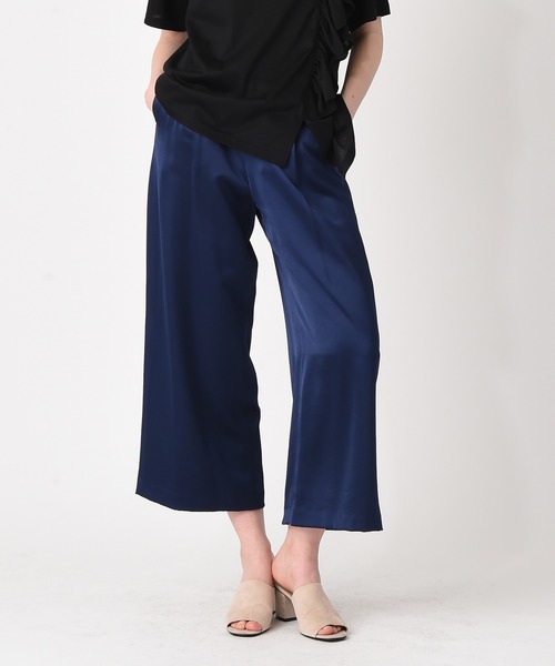 セール シャイニーサテン1タックパンツ その他パンツ Raw Fudge ローファッジ のファッション通販 Zozotown