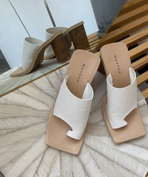 chuclla | 【chuclla】Triangle-heel thongs sandal sb-6 chs70(サンダル)